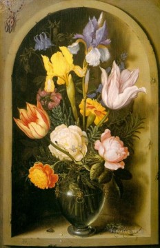 Ambrosius Bosschaert Painting - Blumen Ambrosius Bosschaert